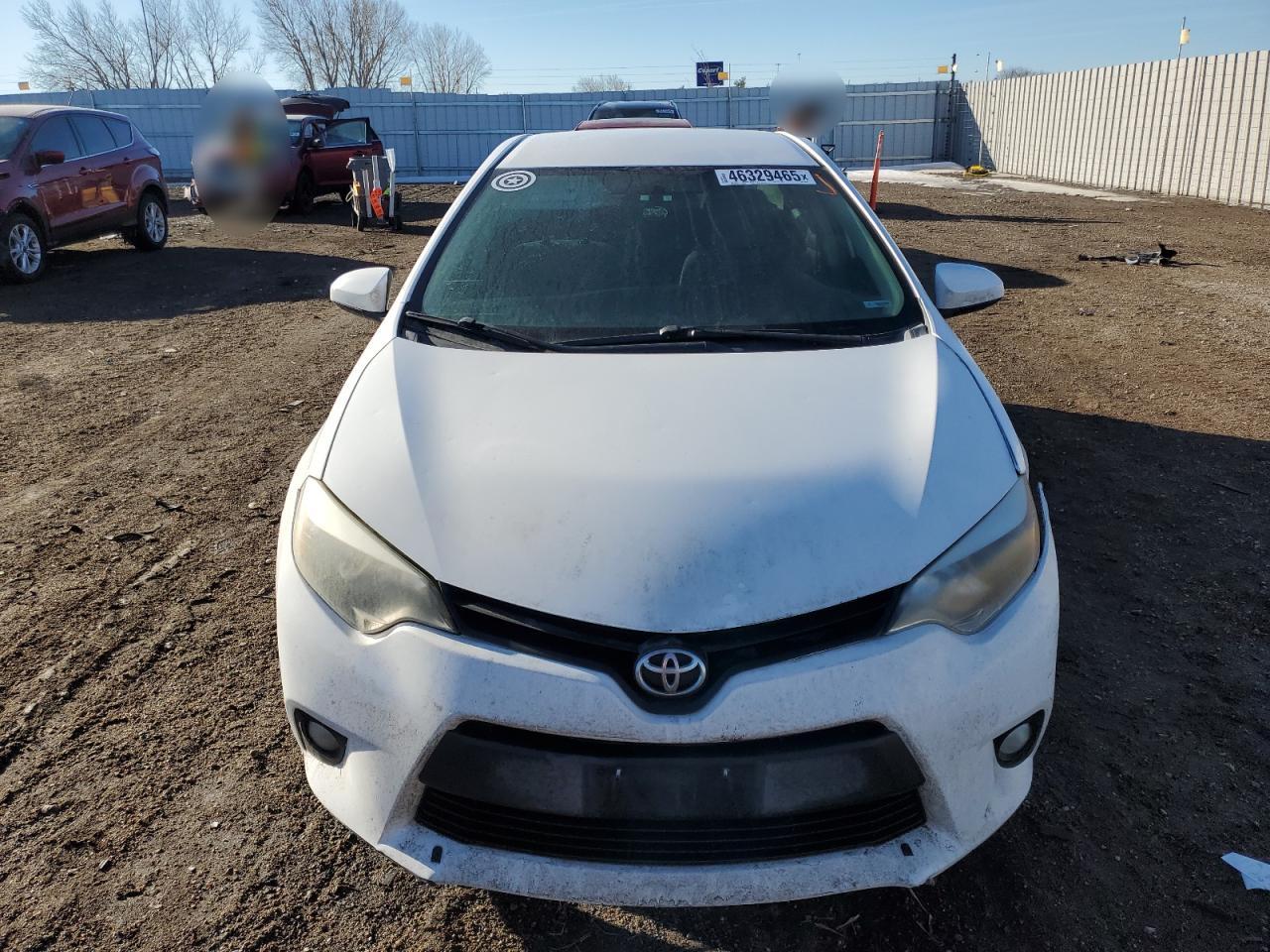 2015 Toyota Corolla VIN 2T1BURHE1FC420169 Copart auction photo, all over damage thumbnail 5