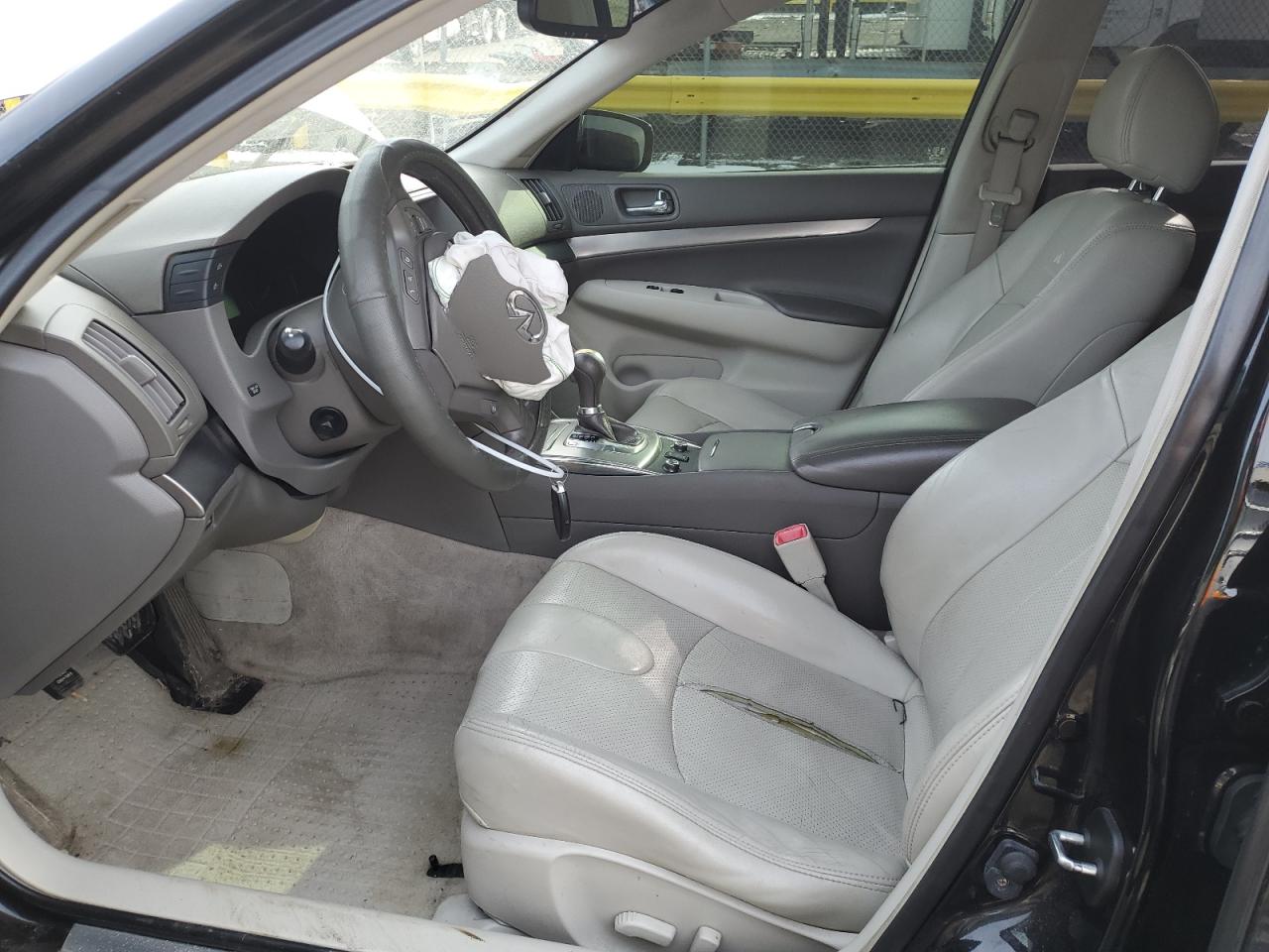 2012 Infiniti G VIN JN1CV6AR5CM671498 Copart auction photo, front end damage thumbnail 7