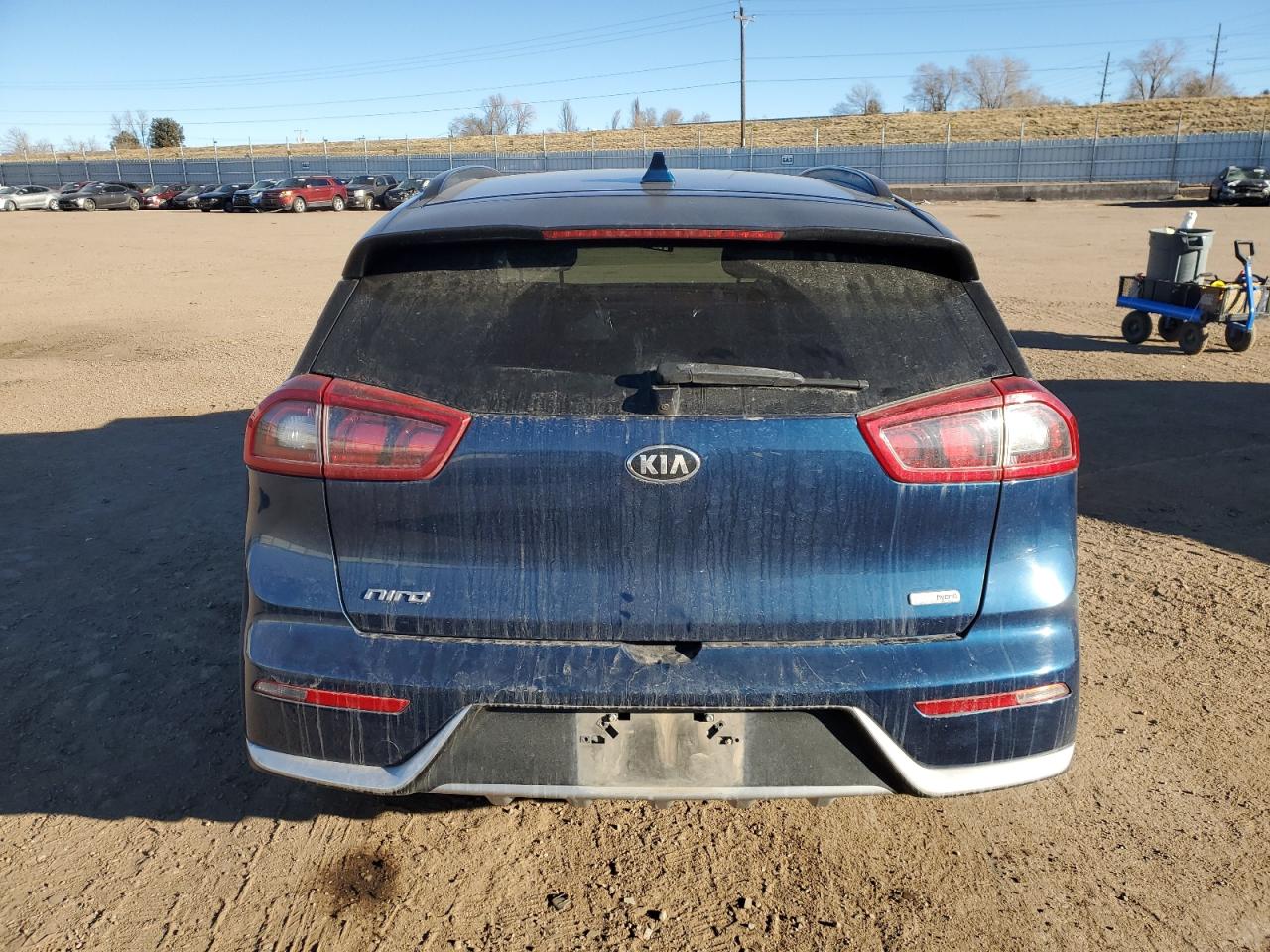 2018 KIA Niro VIN KNDCB3LC0J5177991 Copart auction photo, front end damage thumbnail 6
