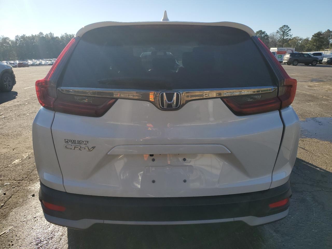 2021 Honda CR-V VIN 2HKRW1H55MH408207 Copart auction photo, front end / rear end damage thumbnail 6