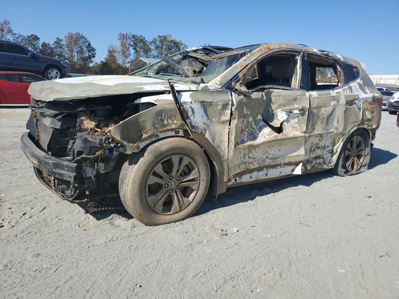 2013 Hyundai Santa Fe VIN 5XYZU3LB2DG115628