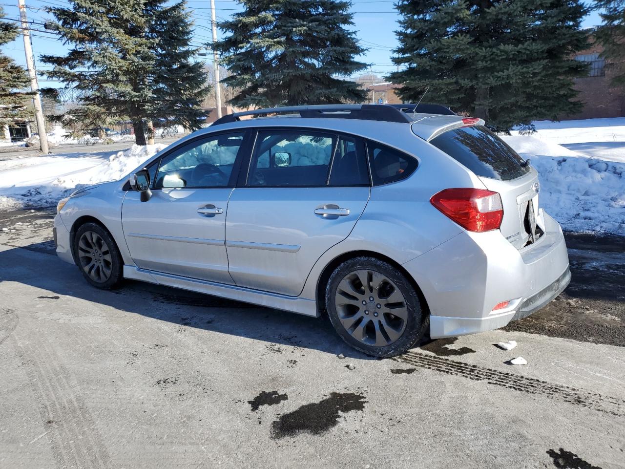 2012 Subaru Impreza VIN JF1GPAR68CH223342 Copart auction photo, rear end / side damage thumbnail 2