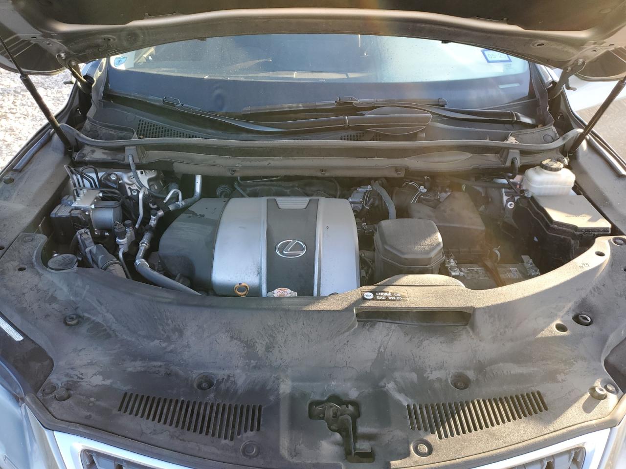 2021 Lexus RX VIN 2T2HZMAA5MC198170 Copart auction photo, water/flood / stripped damage thumbnail 12