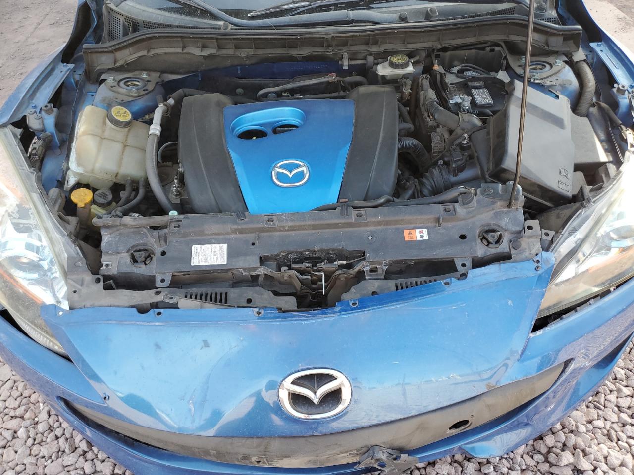 2012 Mazda 3 VIN JM1BL1L87C1611312 Copart auction photo, front end damage thumbnail 11