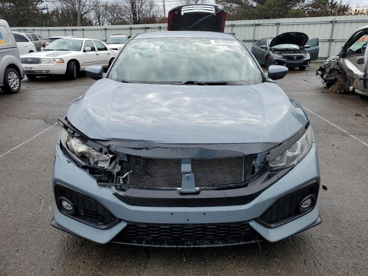 2017 Honda Civic VIN SHHFK7G46HU218610 Copart auction photo, front end damage thumbnail 5