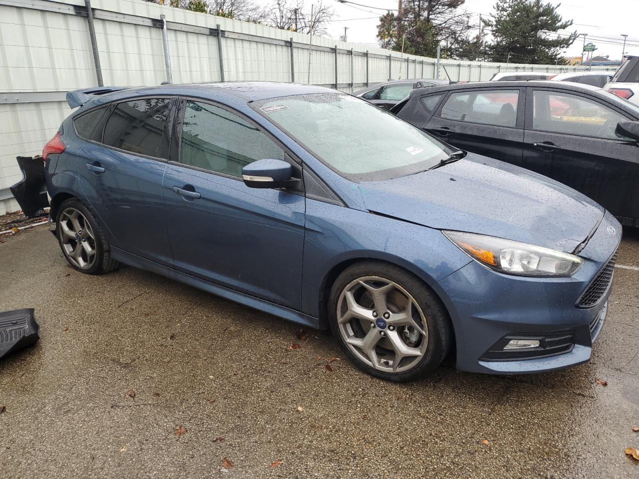 2018 Ford Focus VIN 1FADP3L95JL310207 Copart auction photo, rear end damage thumbnail 4