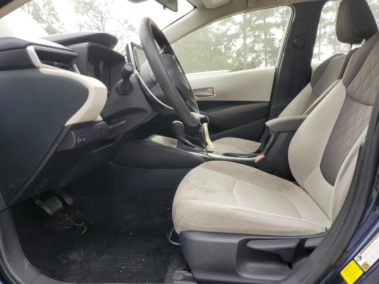 2020 Toyota Corolla VIN JTDEPRAE3LJ068632 Copart auction photo, front end / side damage thumbnail 7