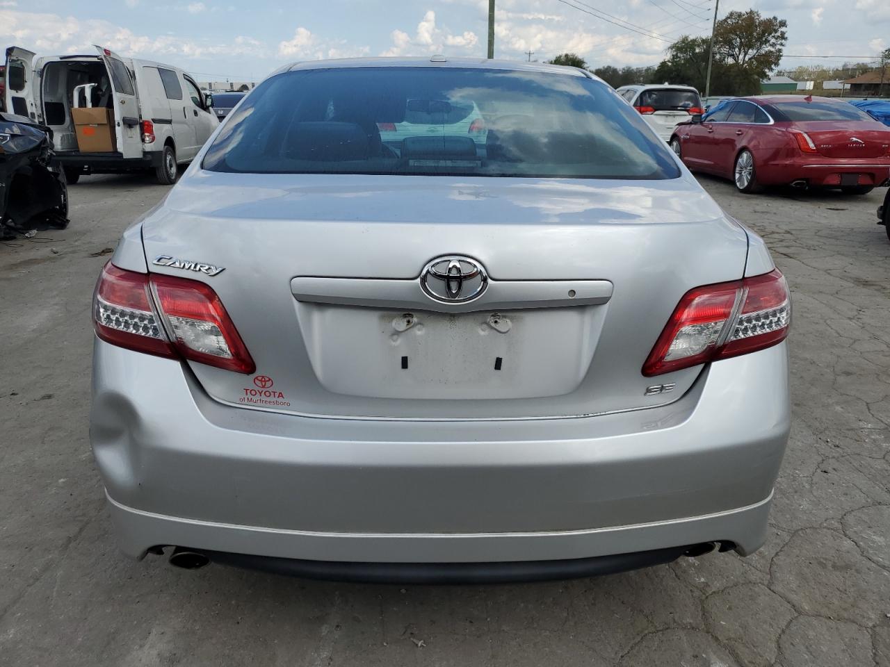 2010 Toyota Camry VIN 4T1BF3EK8AU506362 Copart auction photo, front end / rear end damage thumbnail 6
