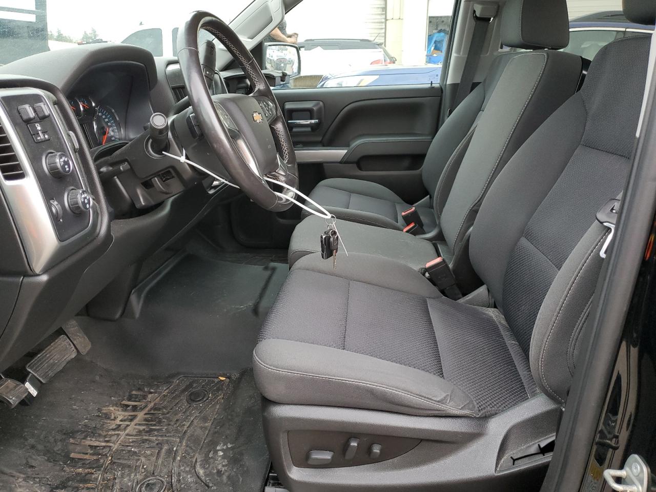 2018 Chevrolet Silverado VIN 3GCUKREC7JG240839 Copart auction photo, all over damage thumbnail 7