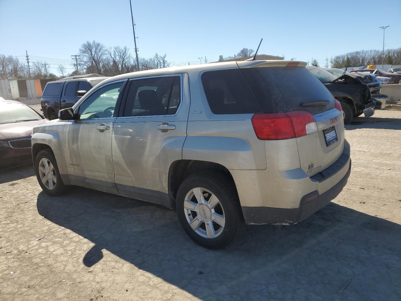 2013 GMC Terrain VIN 2GKALMEK1D6314920 Copart auction photo, front end damage thumbnail 2