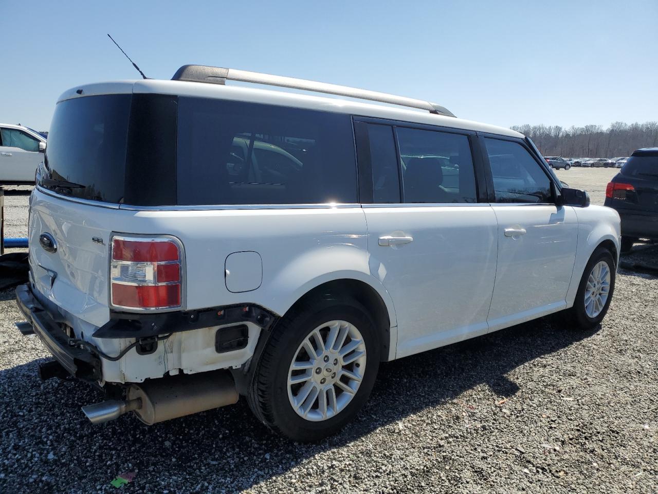 2014 Ford Flex VIN 2FMGK5C82EBD45510 Copart auction photo, rear end damage thumbnail 3