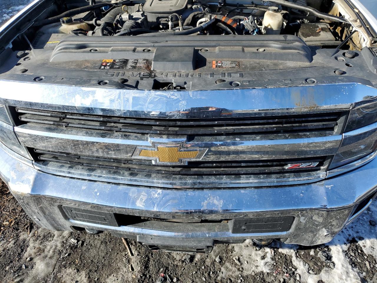 2015 Chevrolet Silverado VIN 1GC4K0E80FF157625 Copart auction photo, burn / mechanical damage thumbnail 11