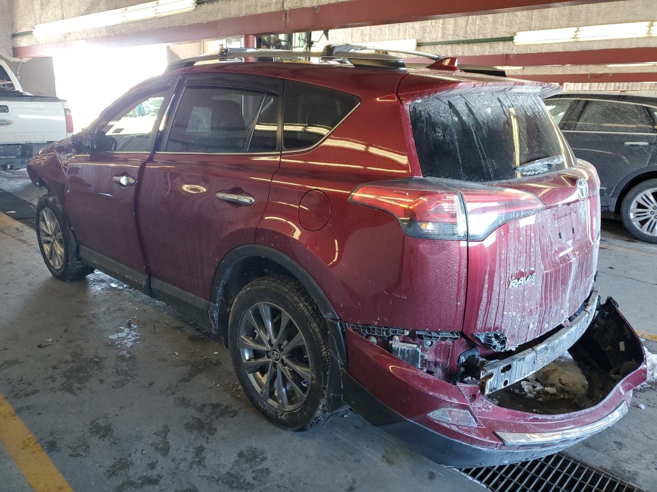 2018 Toyota RAV 4 VIN JTMDFREV3JD251999 Copart auction photo, all over damage thumbnail 2