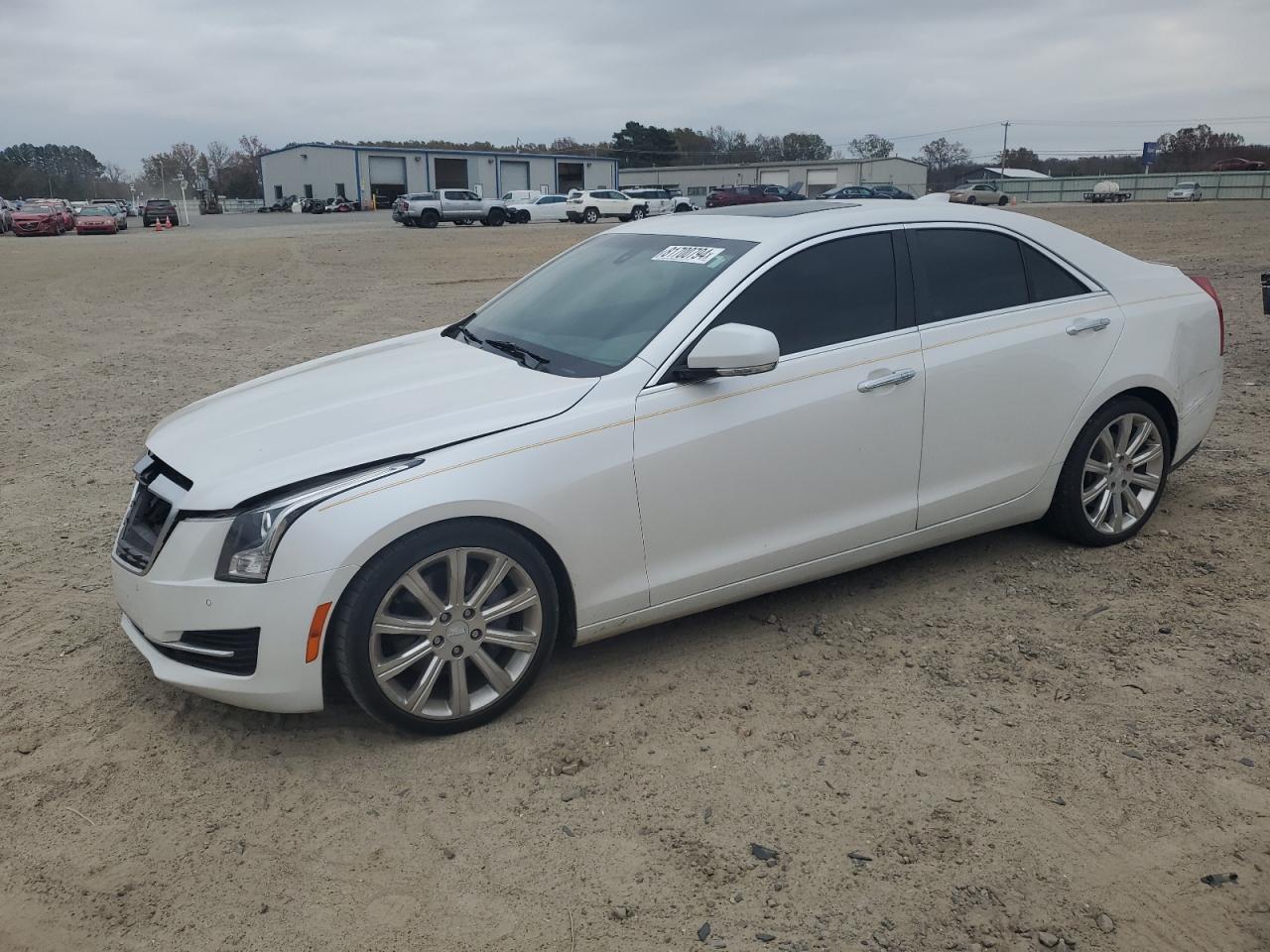 2017 Cadillac ATS VIN 1G6AB5RX4H0115694