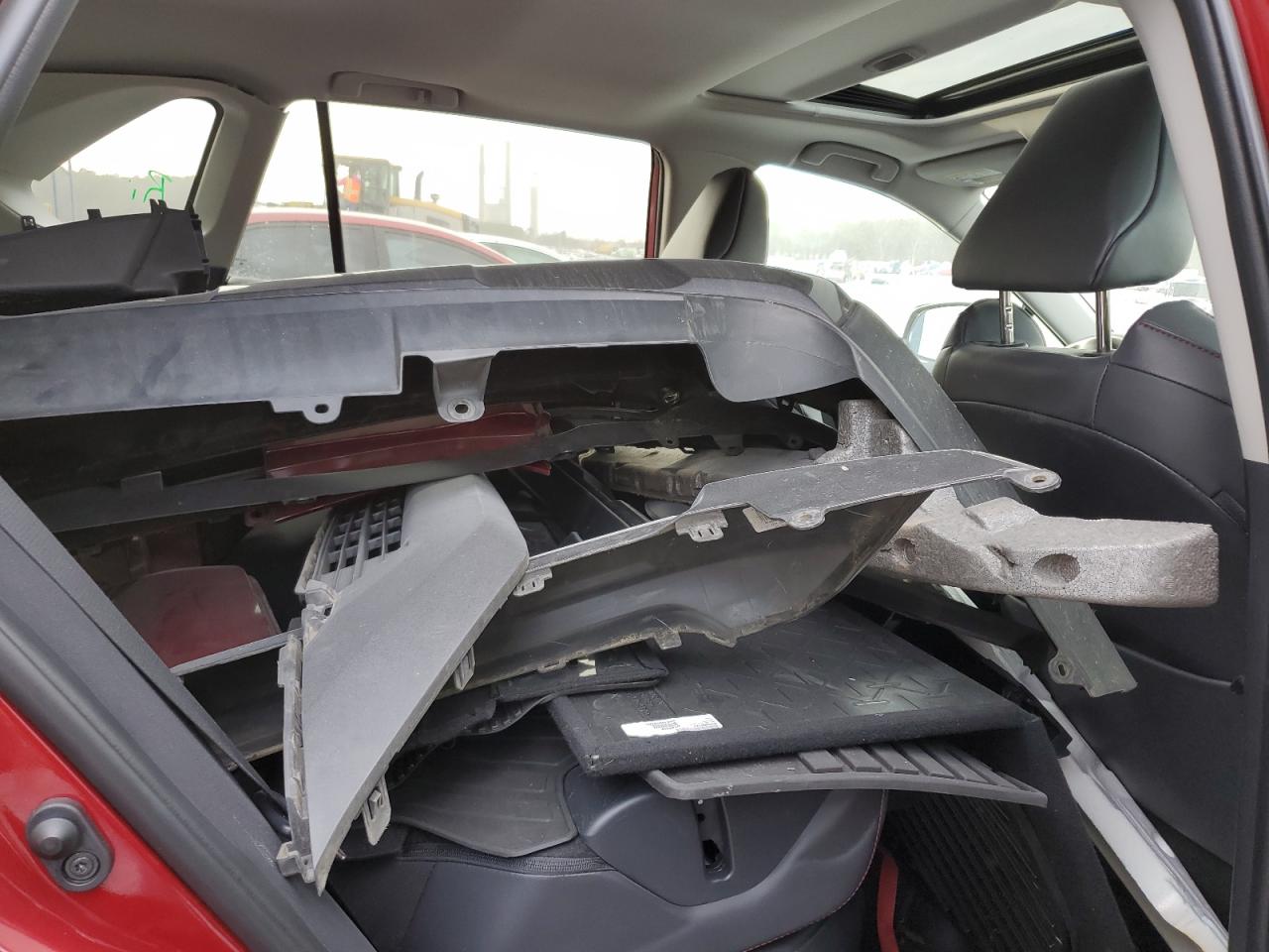2020 Toyota RAV 4 VIN 2T3J1RFV3LC063619 Copart auction photo, rear end / front end damage thumbnail 11