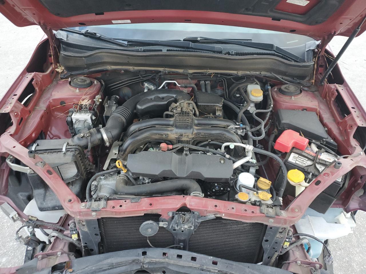 2014 Subaru Forester VIN JF2SJAEC9EH441831 Copart auction photo, front end / undercarriage damage thumbnail 12