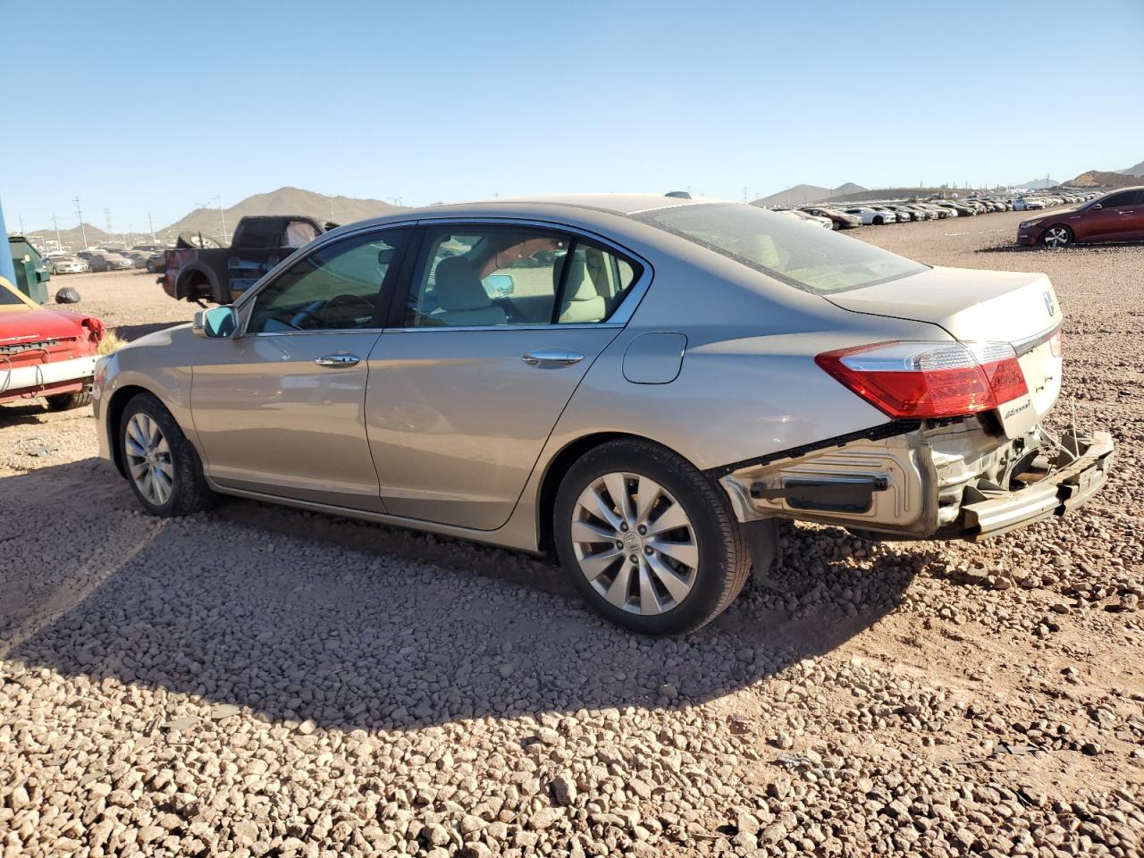 2013 Honda Accord VIN 1HGCR2F89DA185842 Copart auction photo, rear end damage thumbnail 2