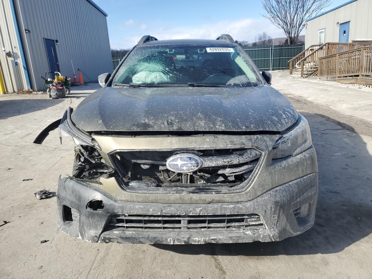 2021 Subaru Outback VIN 4S4BTGLD1M3177275 Copart auction photo, front end / side damage thumbnail 5