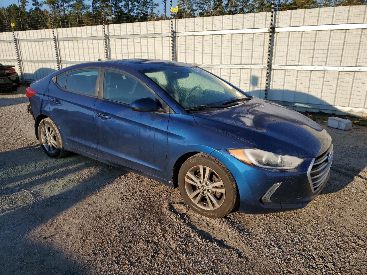 2017 Hyundai Elantra VIN 5NPD84LFXHH169782 Copart auction photo, rear end damage thumbnail 4