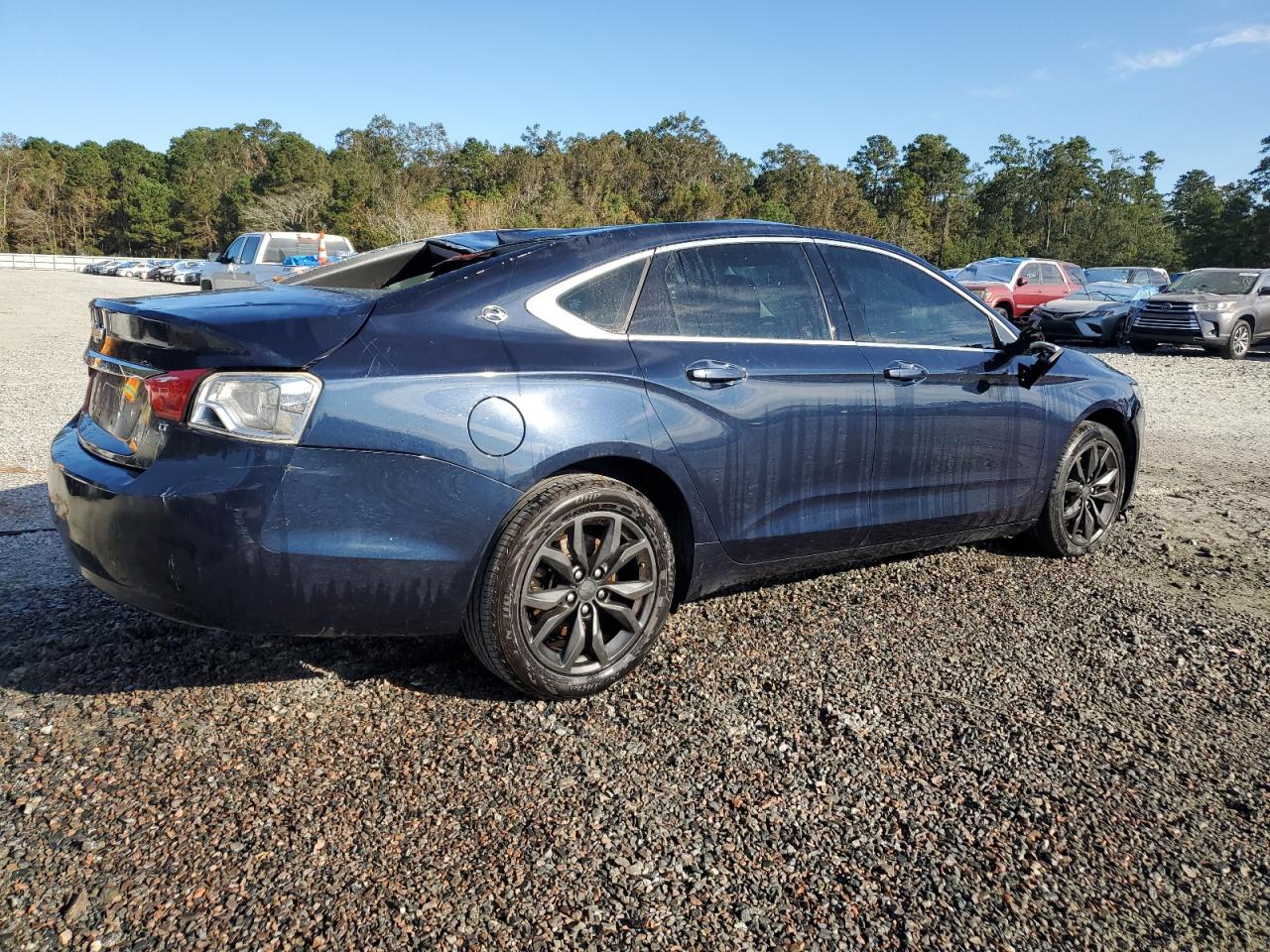 2016 Chevrolet Impala VIN 2G1115S36G9150175 Copart auction photo, top/roof / mechanical damage thumbnail 3