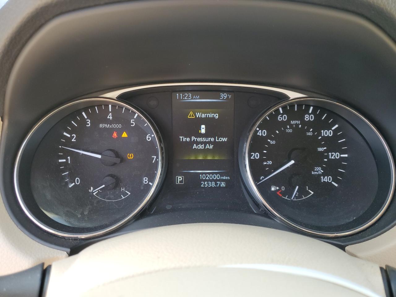 2015 Nissan Rogue VIN KNMAT2MTXFP589165 Copart auction photo, all over damage thumbnail 9