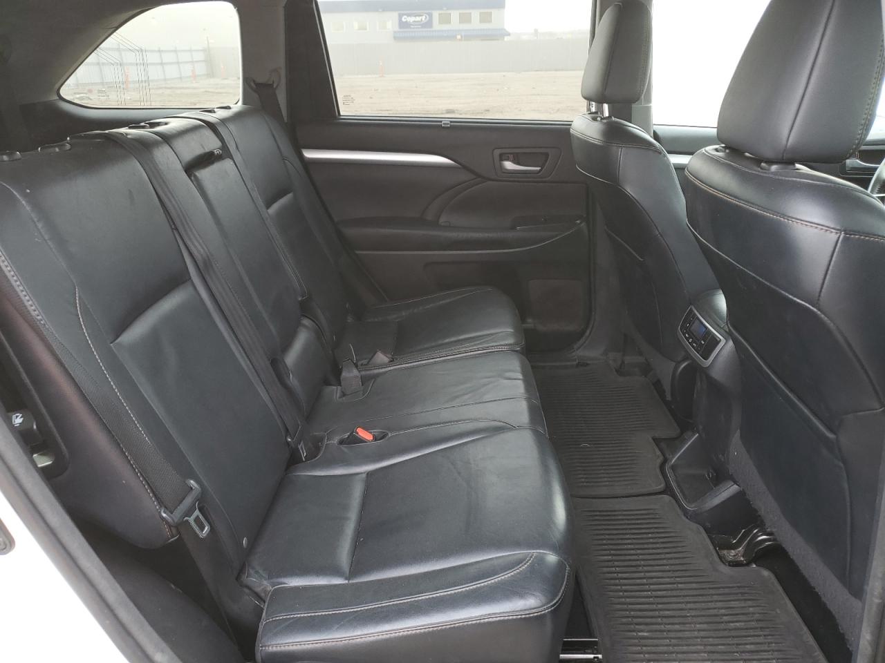 2014 Toyota Highlander VIN 5TDJKRFH2ES062083 Copart auction photo, front end / side damage thumbnail 11