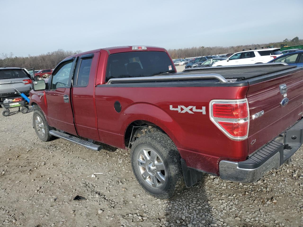 2013 Ford F-150 VIN 1FTEX1CM1DFC12267 Copart auction photo, front end damage thumbnail 2