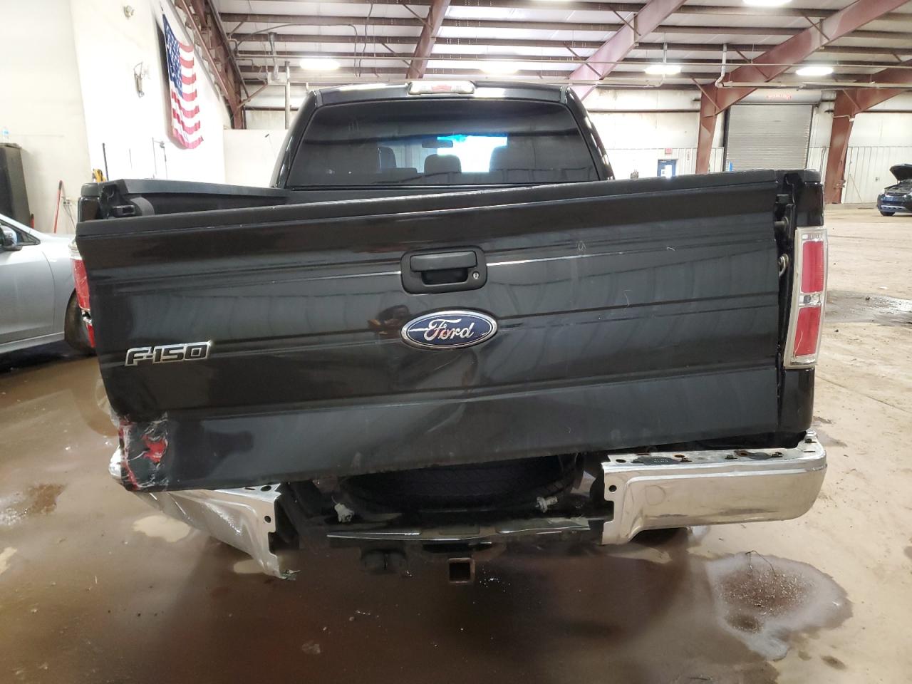 2013 Ford F-150 VIN 1FTFW1CTXDFB92437 Copart auction photo, rear end / side damage thumbnail 6