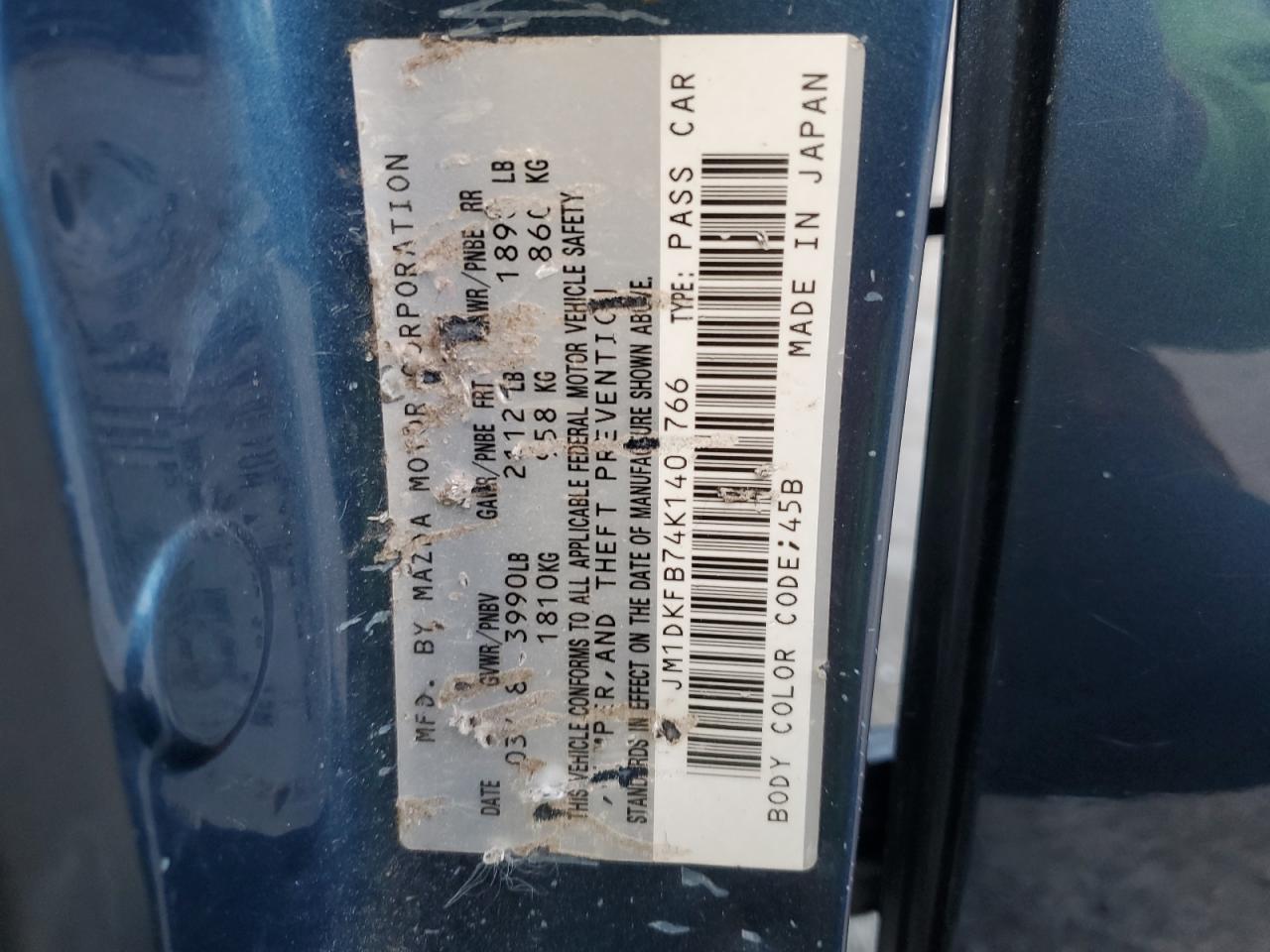 2019 Mazda CX-3 VIN JM1DKFB74K1401766 Copart auction photo, front end damage thumbnail 14
