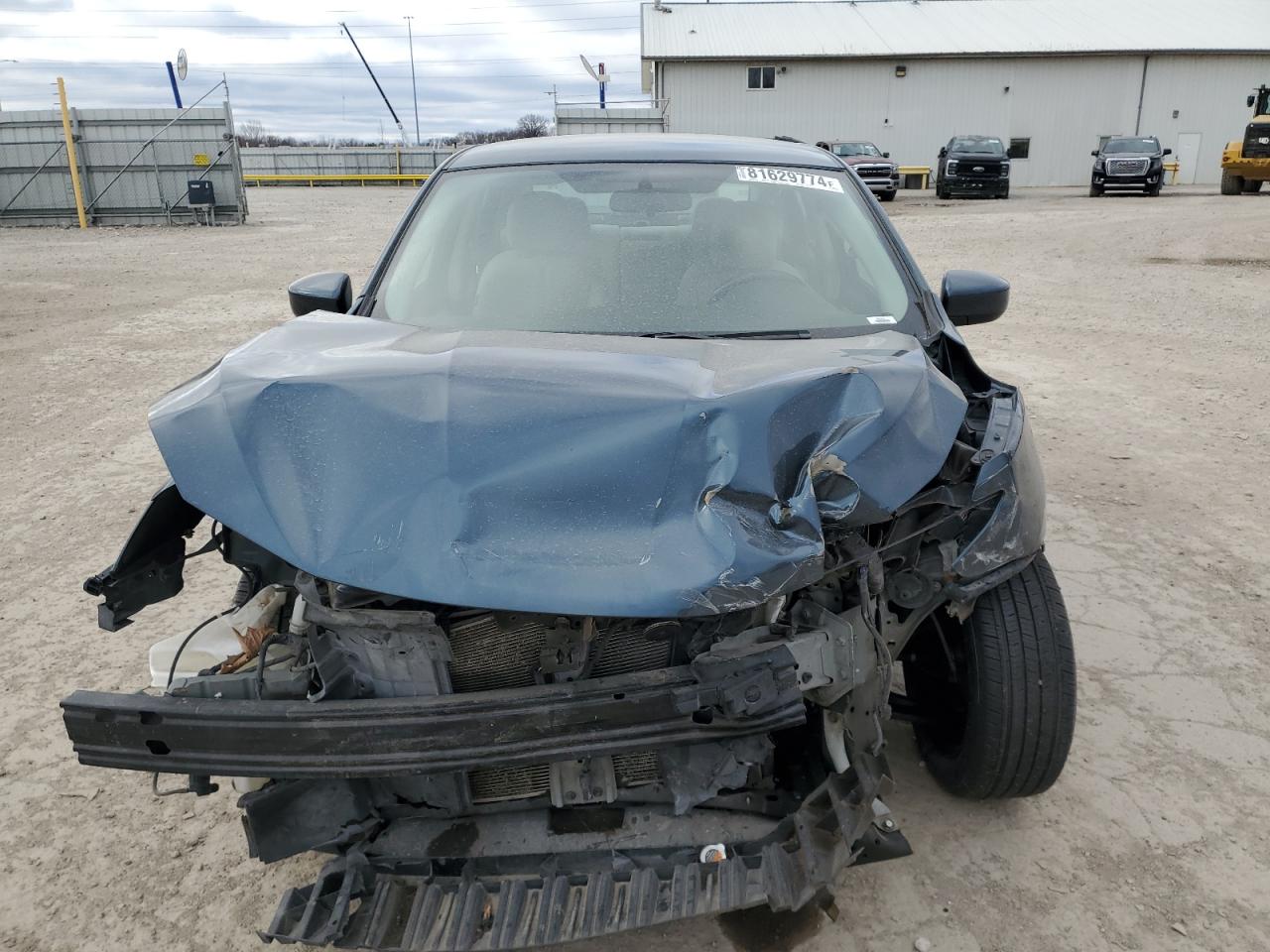 2016 Nissan Sentra VIN 3N1AB7AP0GY210829 Copart auction photo, front end / side damage thumbnail 5