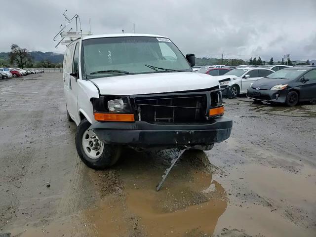 2010 GMC Savana VIN 1GTZGFBA7A1160173 Copart auction photo, front end / side damage thumbnail 12