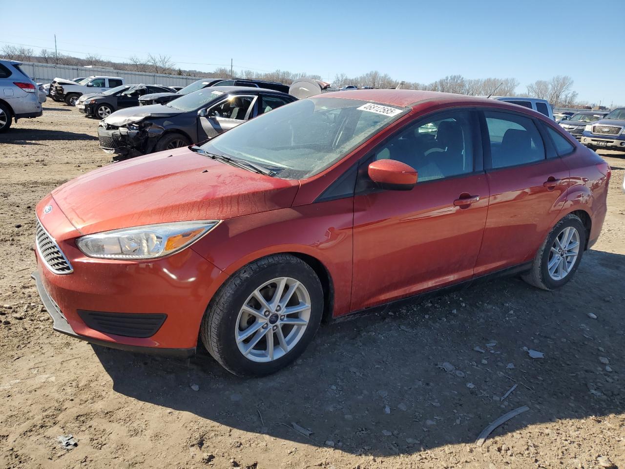 2018 Ford Focus VIN 1FADP3FE5JL244377