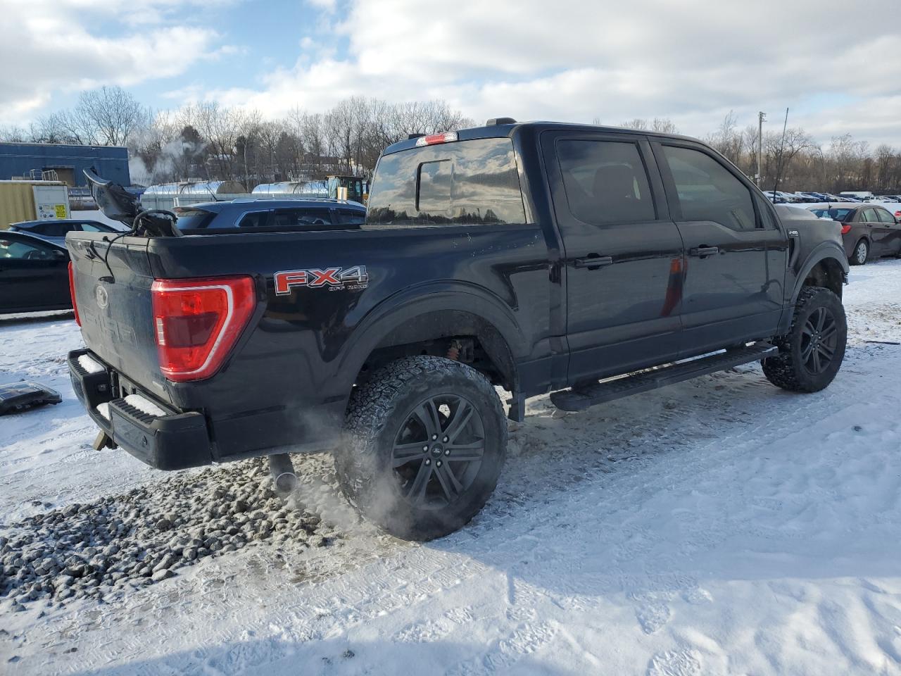 2021 Ford F-150 VIN 1FTFW1E82MFC74333 Copart auction photo, front end damage thumbnail 3