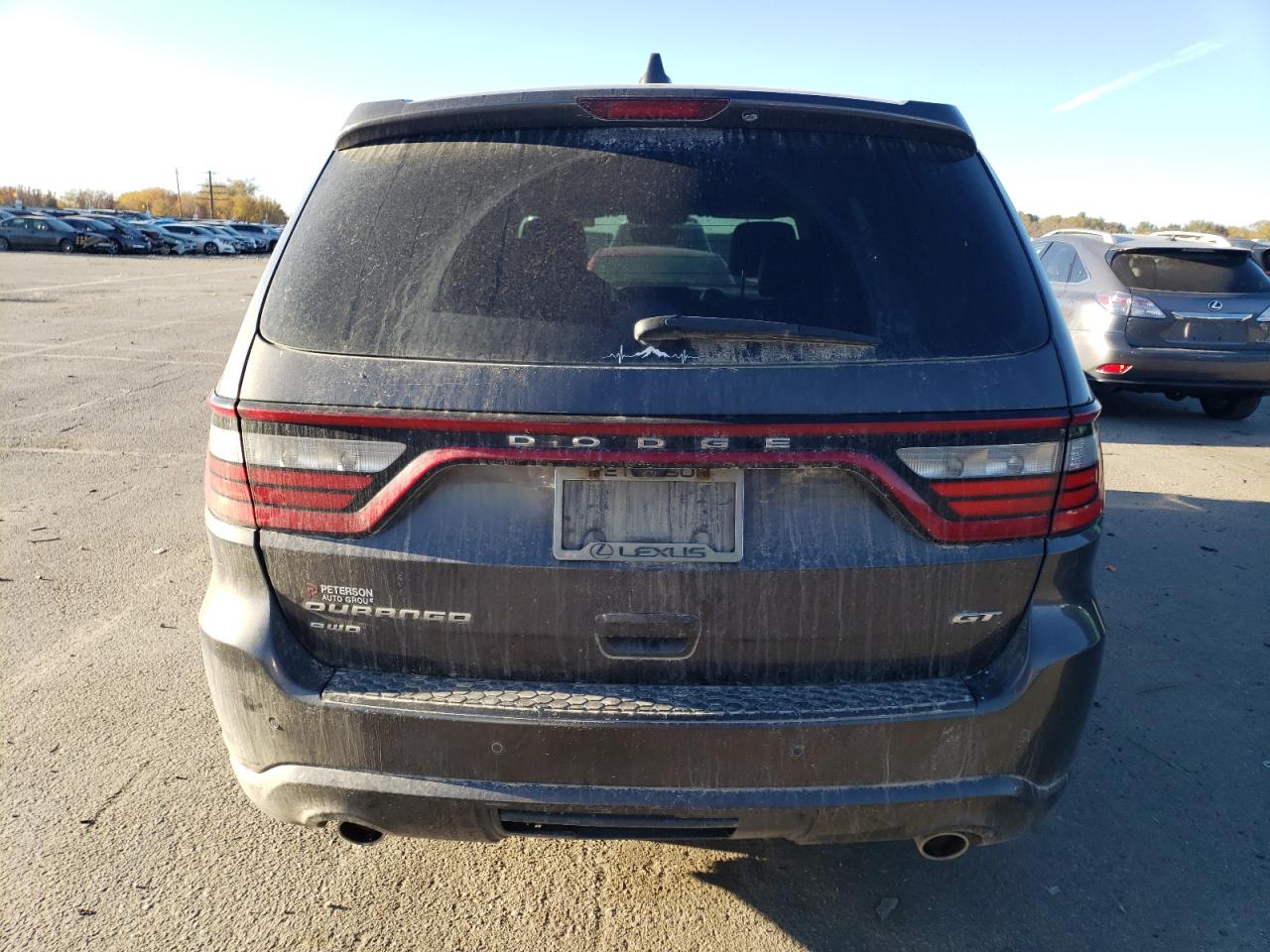 2017 Dodge Durango VIN 1C4RDJDG9HC827952 Copart auction photo, front end damage thumbnail 6