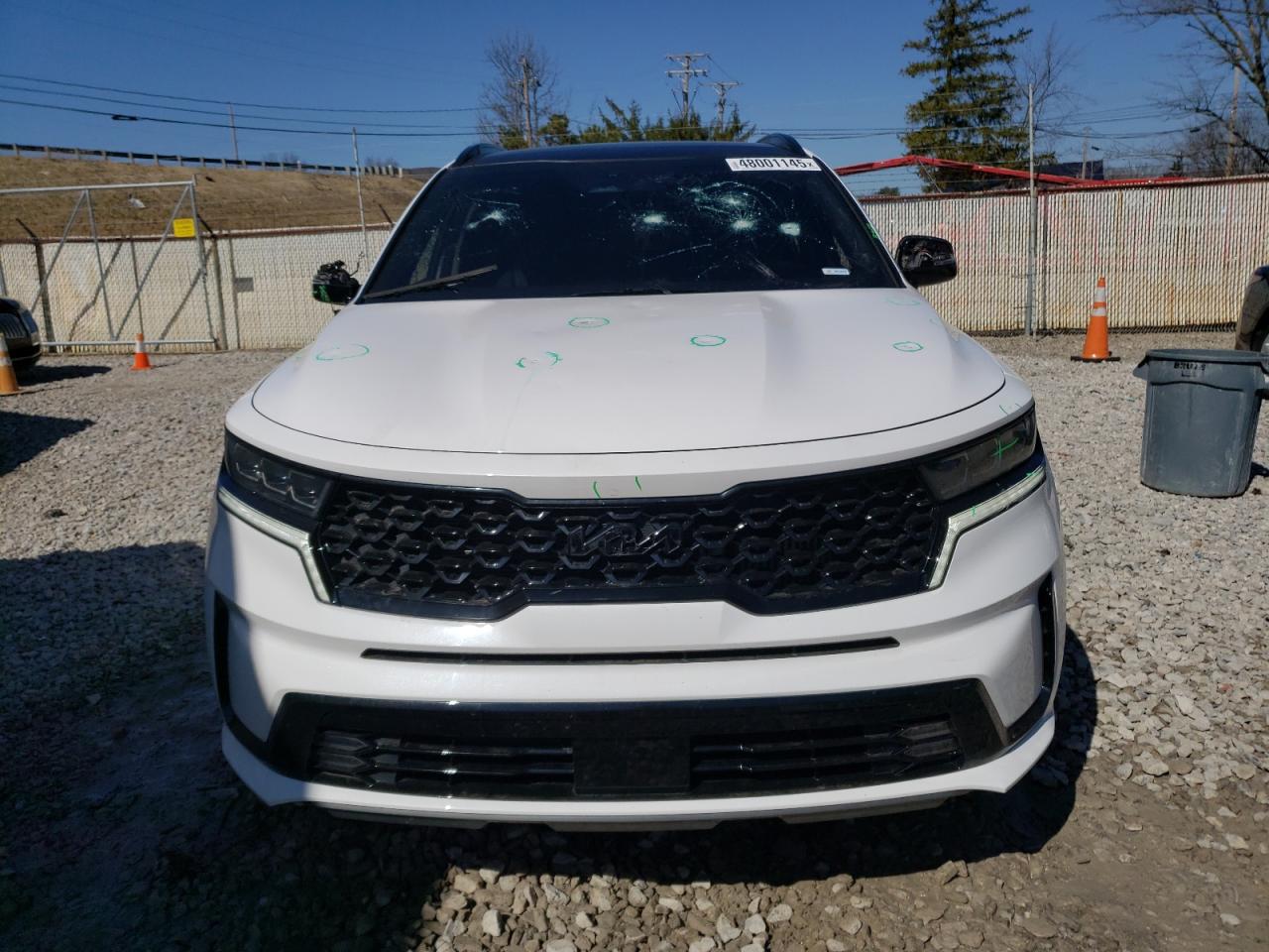 2023 KIA Sorento VIN 5XYRKDLF0PG204665 Copart auction photo, vandalism damage thumbnail 5