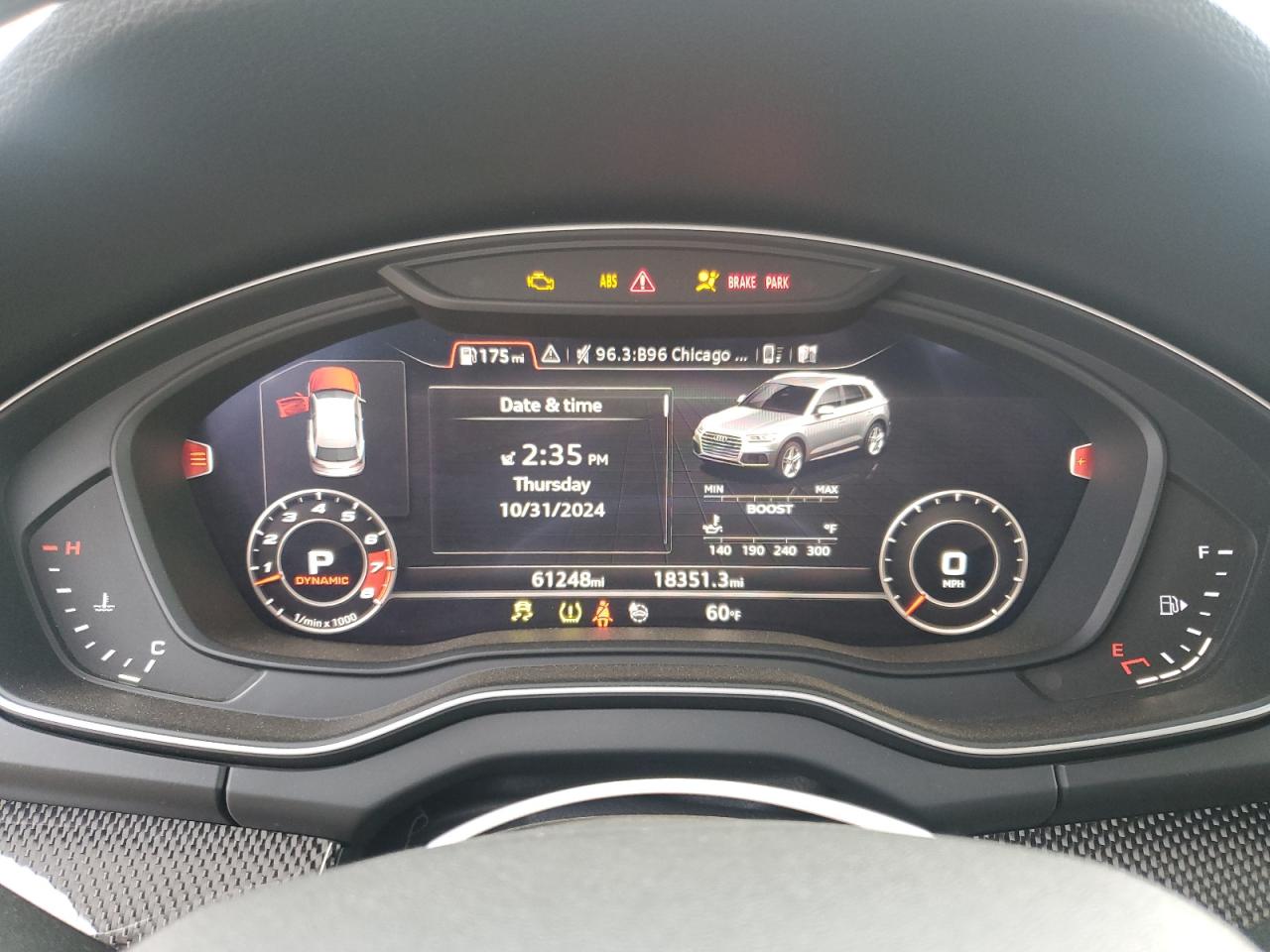 2018 Audi SQ5 VIN WA1C4AFY1J2052984 Copart auction photo, rear end / undercarriage damage thumbnail 9