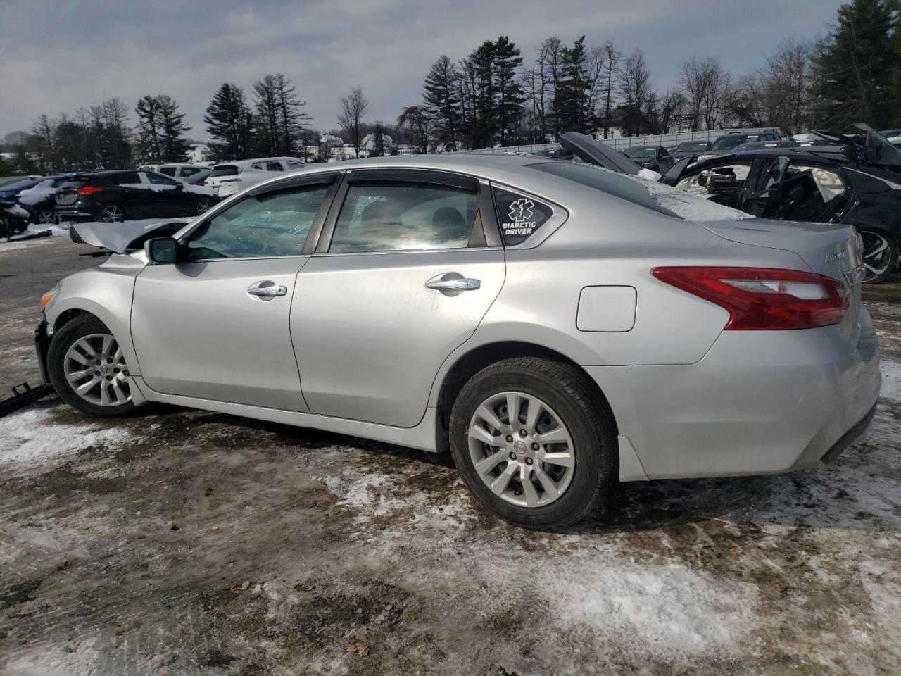 2018 Nissan Altima VIN 1N4AL3AP1JC126978 Copart auction photo, front end / undercarriage damage thumbnail 2