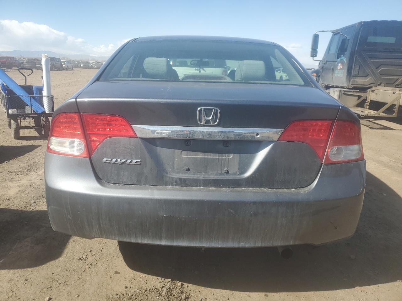 2011 Honda Civic VIN 19XFA1F55BE036597 Copart auction photo, front end damage thumbnail 6