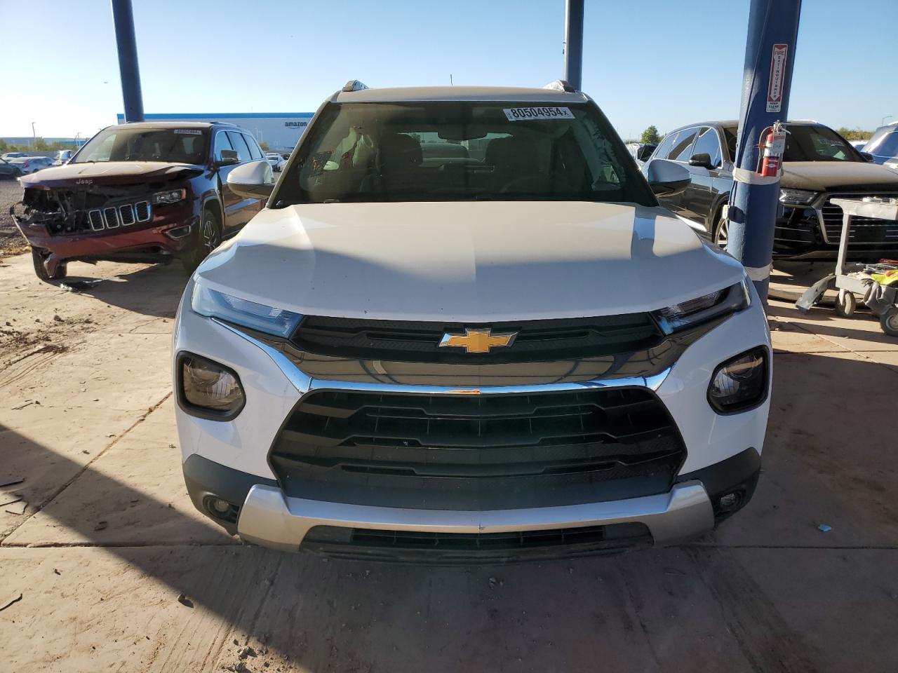 2022 Chevrolet TrailBlazer VIN KL79MPS23NB124128 Copart auction photo, rear end damage thumbnail 5