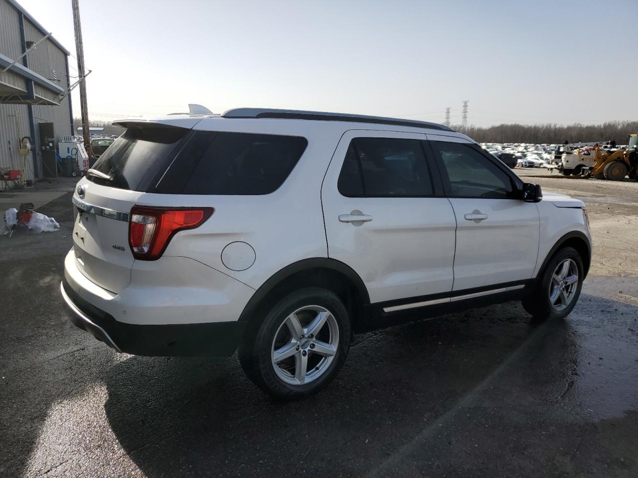 2017 Ford Explorer VIN 1FM5K8D86HGD18153 Copart auction photo, side damage thumbnail 3