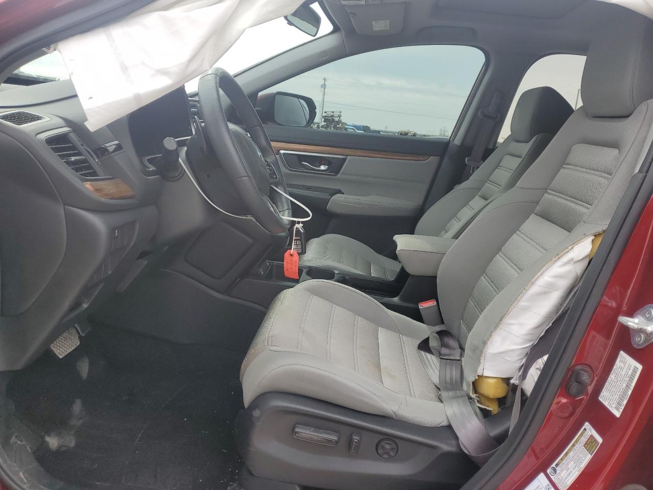 2021 Honda CR-V VIN 7FART6H59ME001841 Copart auction photo, side / rear end damage thumbnail 7