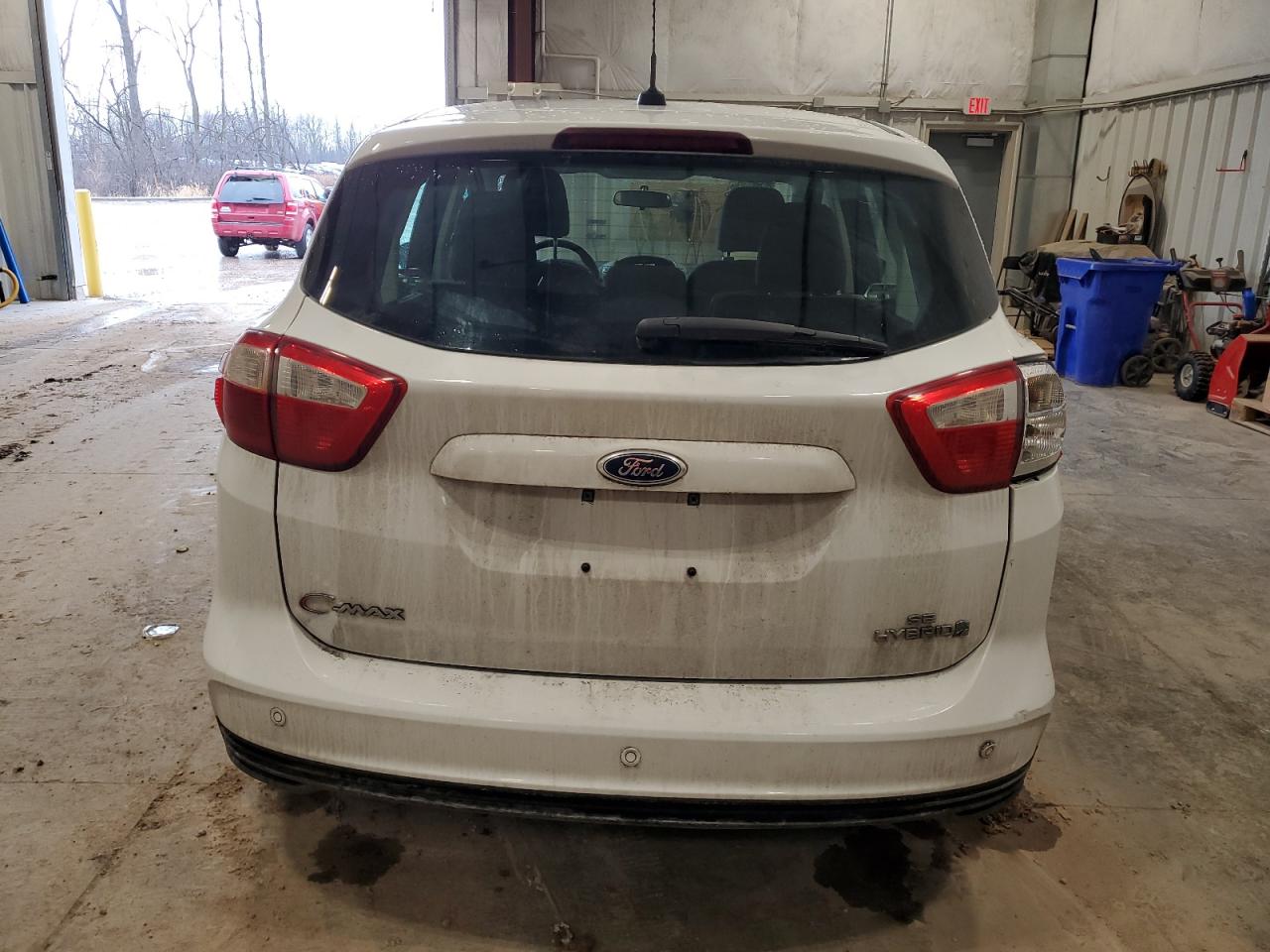 2013 Ford C-MAX VIN 1FADP5AU5DL552812 Copart auction photo, front end / rear end damage thumbnail 6