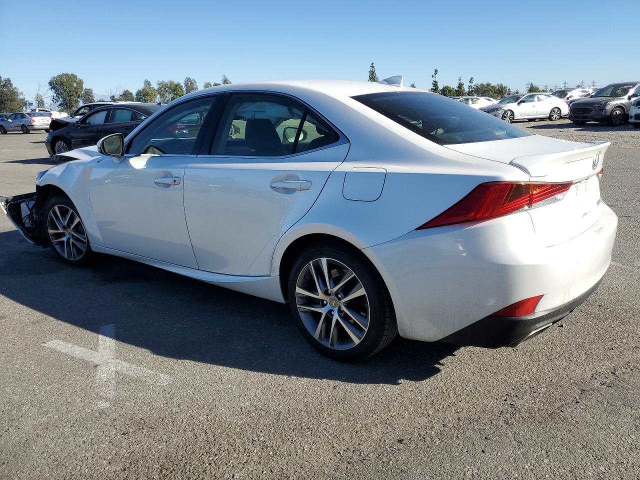 2018 Lexus IS VIN JTHBA1D22J5077107 Copart auction photo, front end damage thumbnail 2