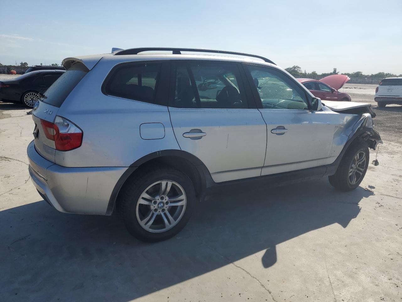 2006 BMW X3 VIN WBXPA93476WG83003 Copart auction photo, front end damage thumbnail 3