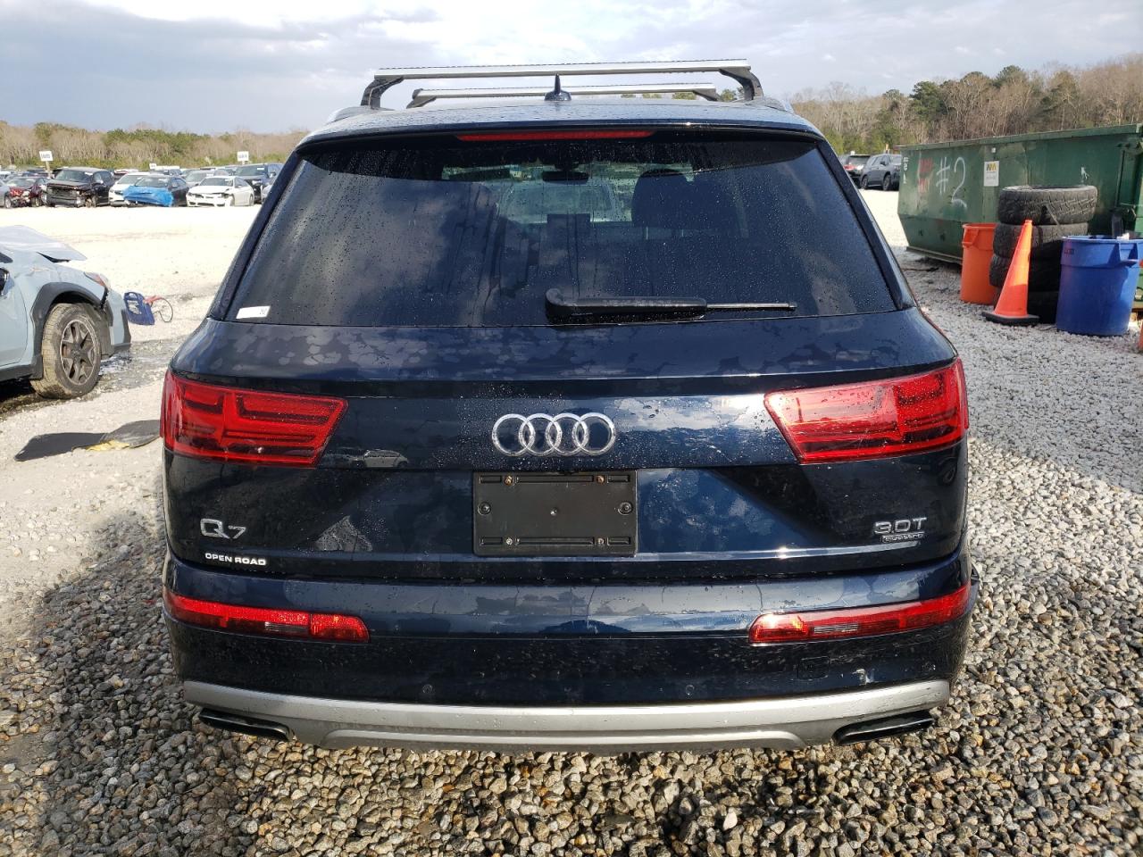 2017 Audi Q7 VIN WA1VAAF74HD014494 Copart auction photo, rear end damage thumbnail 6
