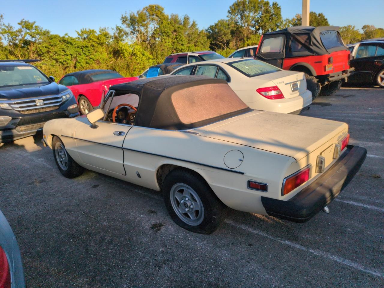 1982 Alfa Romeo Giulia VIN ZARBA5414C1014655 Copart auction photo, water/flood damage thumbnail 2
