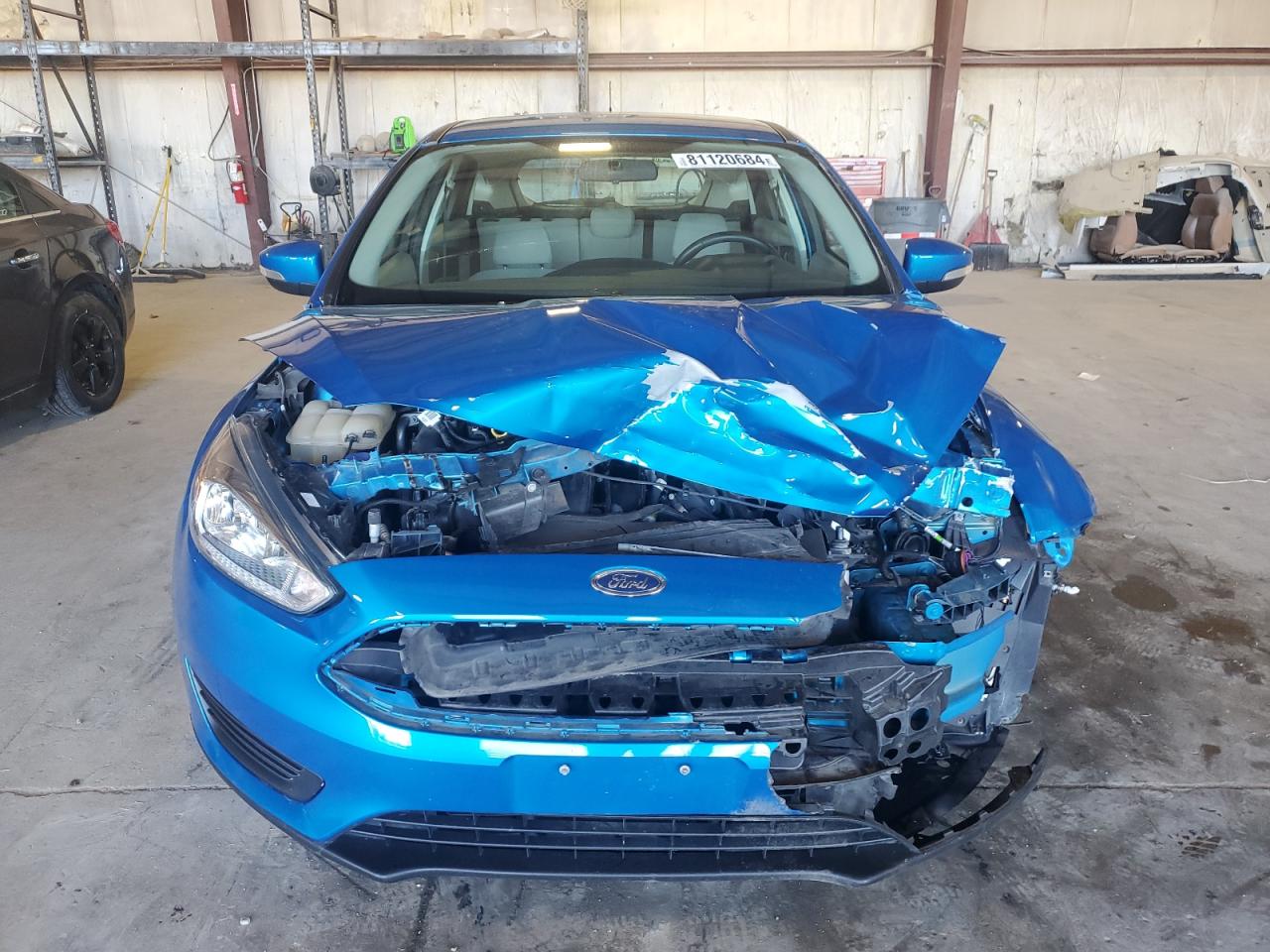 2015 Ford Focus VIN 1FADP3K28FL346310 Copart auction photo, front end / minor dent/scratches damage thumbnail 5