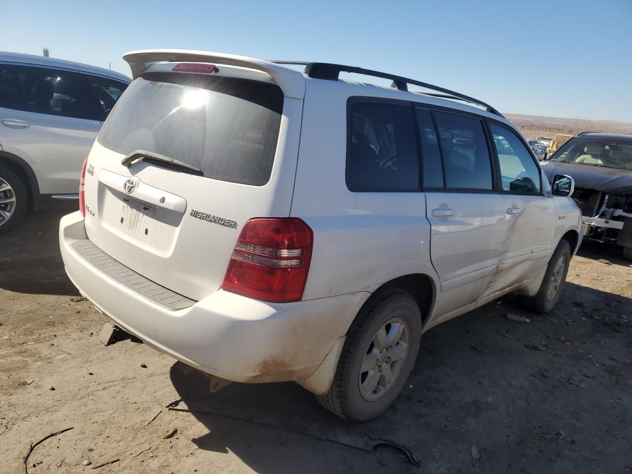 2002 Toyota Highlander VIN JTEHF21A820088279 Copart auction photo, side damage thumbnail 3