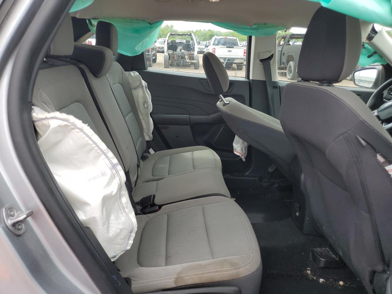 2022 Ford Escape VIN 1FMCU0F63NUB52704 Copart auction photo, undercarriage / side damage thumbnail 11
