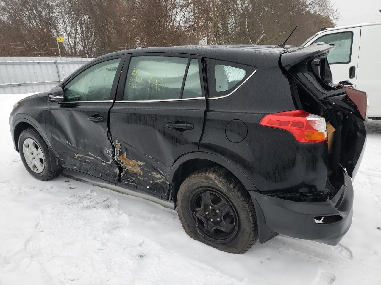 2015 Toyota RAV 4 VIN 2T3BFREV1FW273694 Copart auction photo, rear end / side damage thumbnail 2
